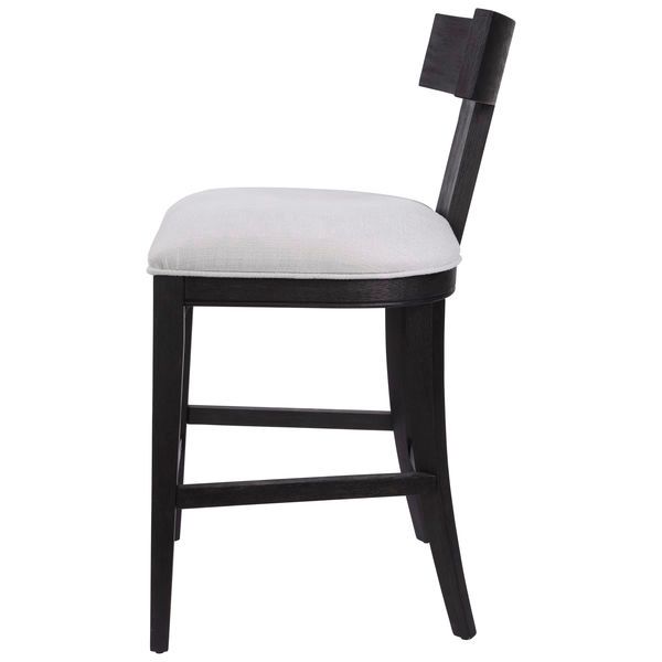 Product Image 6 for Idris Modern Black Counter Stool from Uttermost