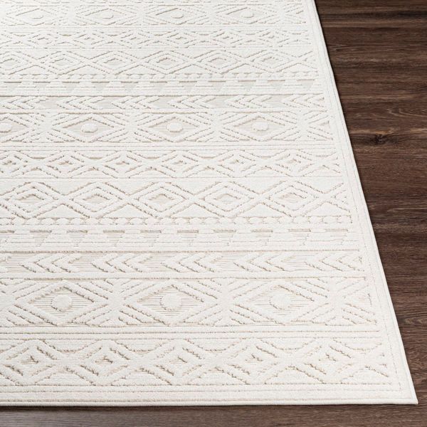 Product Image 5 for Greenwich Indoor / Outdoor Cream Intricate Geometric Rug from Surya