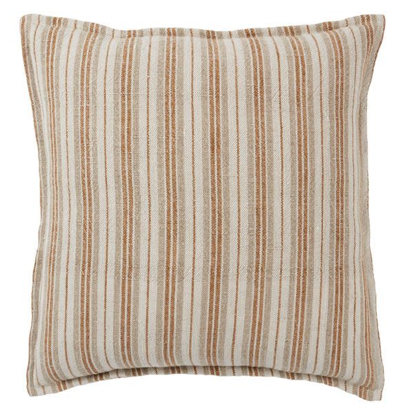 Product Image 5 for Lucien Striped Cream/ Gold Pillow from Jaipur 