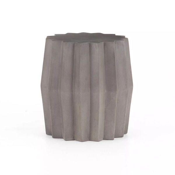 Product Image 6 for Gem Outdoor End Table Dark Grey from Four Hands