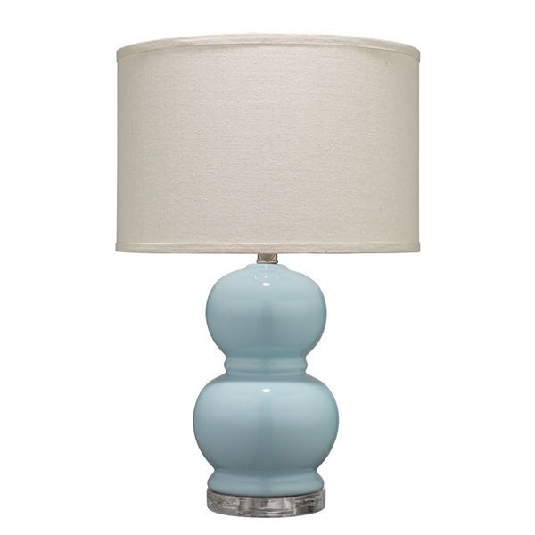Product Image 1 for Bubble Table Lamp  Drum Shade Blue from Jamie Young