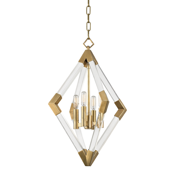 Product Image 1 for Lyons 4 Light Pendant from Hudson Valley