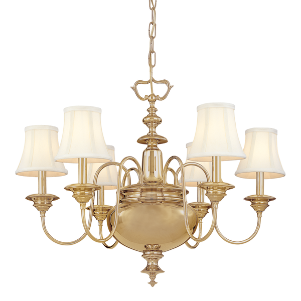 Product Image 1 for Yorktown 6 Light Chandelier from Hudson Valley