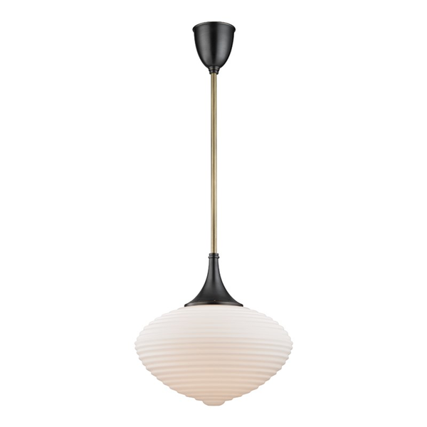Product Image 1 for Knox 1 Light Pendant W/ Matte Opal Glass from Hudson Valley