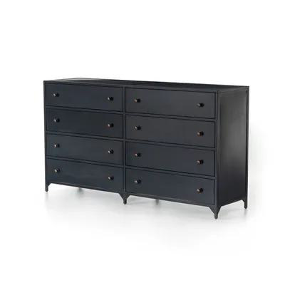 black and rattan dresser Modway Chaucer 6-Drawer Compact Dresser main image 0