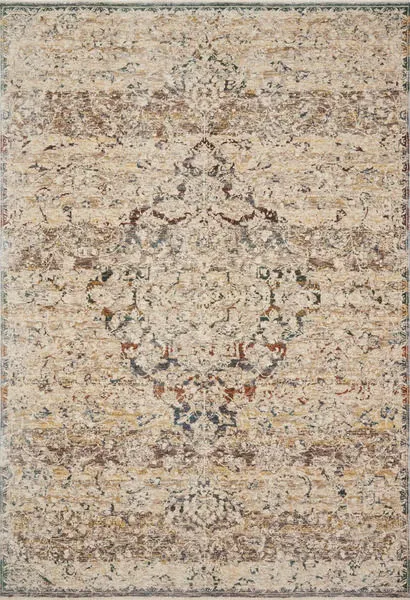 Product Image 1 for Lourdes Ivory / Multi Rug from Loloi