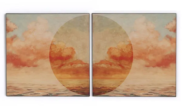 Product Image 1 for Sunrise I & II Diptych By Coup D'esprit from Four Hands