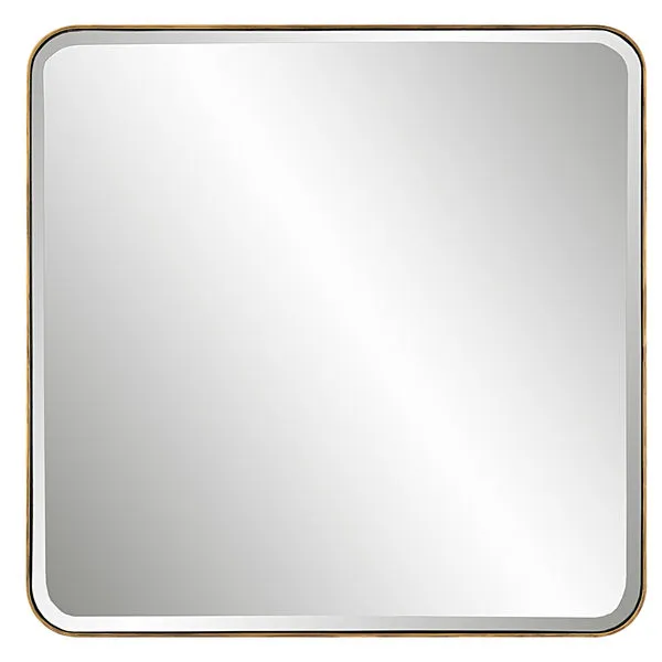 Product Image 1 for Hampshire Square Gold Mirror from Uttermost