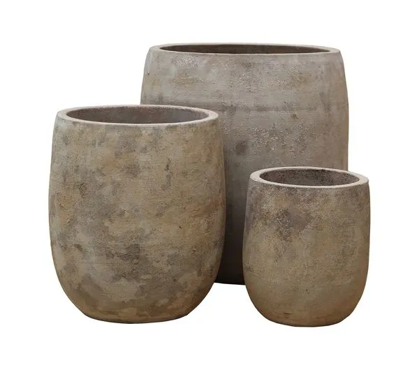 Product Image 1 for Elena Terracotta Pots, Set of 3 from BIDKHome