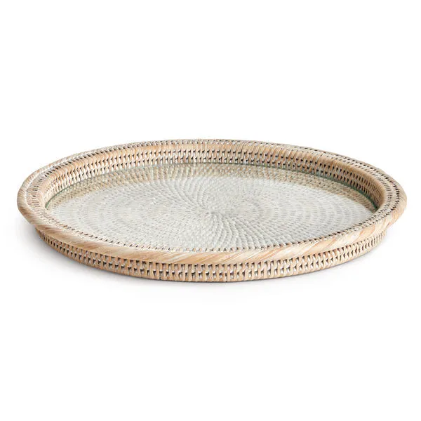Product Image 1 for Burma Rattan Serving Platter from Napa Home And Garden