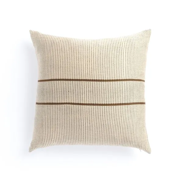Product Image 1 for Handwoven Merido Thin Stripe Beige Pillow from Four Hands