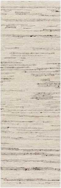 Product Image 1 for Manisa Global Hand-Woven Wool Gray / Brown Rug - 2'6" x 8' from Surya