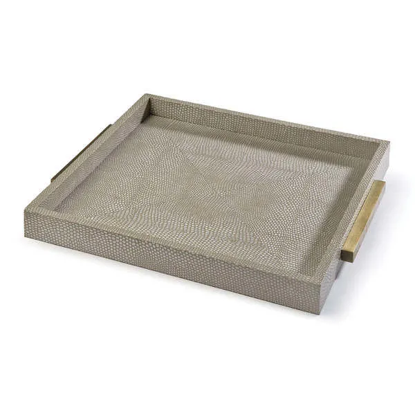 Product Image 1 for Square Shagreen Boutique Tray from Regina Andrew Design