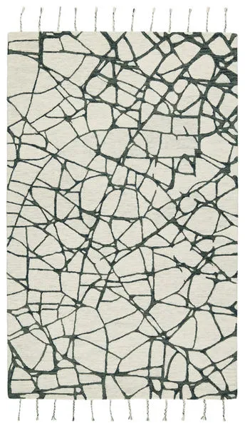 Product Image 1 for Raska Handmade Abstract Gray/ Ivory Rug from Jaipur 