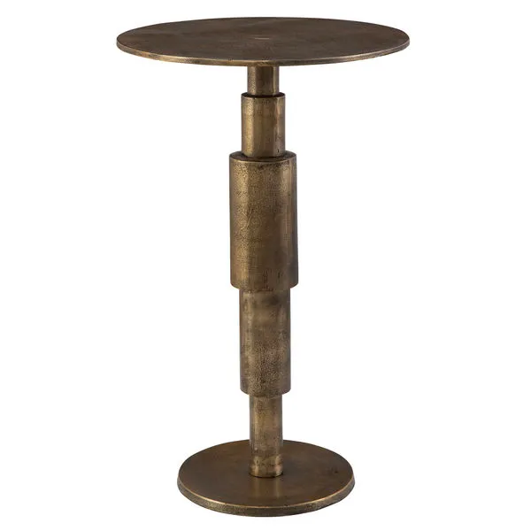 Product Image 1 for Descend Gold Accent Table from Uttermost