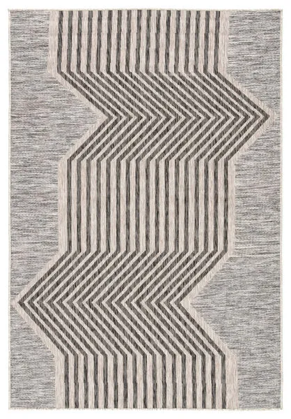 Product Image 2 for Minya Indoor/ Outdoor Geometric Gray Rug By Nikki Chu from Jaipur 