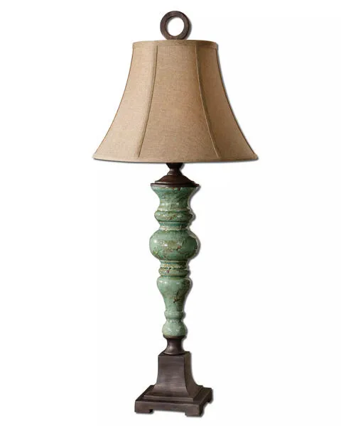 Product Image 1 for Uttermost Bettona Aqua Blue Table Lamp from Uttermost