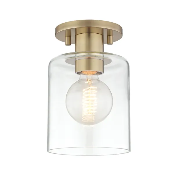 Product Image 1 for Neko 1 Light Semi Flush from Mitzi