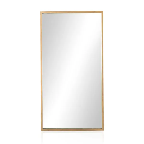 Product Image 1 for Calloway Solid Mindi Floor Mirror - Burnished Mindi from Four Hands
