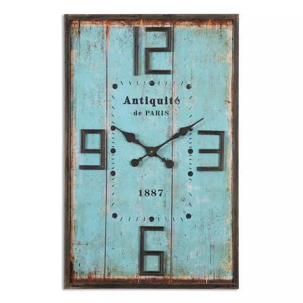 Product Image 1 for Uttermost Antiquite Distressed Wall Clock from Uttermost