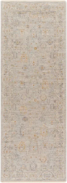 Product Image 1 for Avant Garde Woven Light Beige / Deep Teal Rug - 2'7" x 10' from Surya