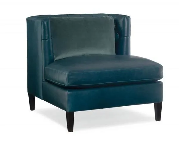 Product Image 1 for Gabriel Armless Chair In Leather from Bernhardt Furniture