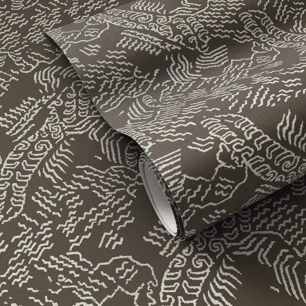 Product Image 1 for Balkan Olive Wallpaper from Four Hands