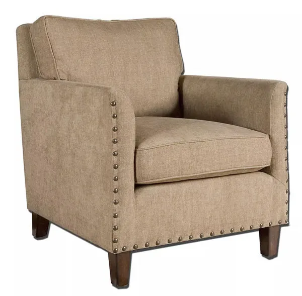 Product Image 1 for Uttermost Keturah Chenille Armchair from Uttermost