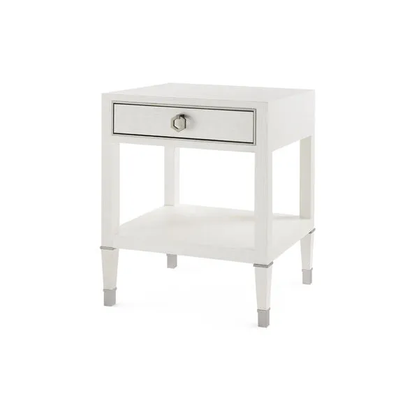 Product Image 1 for Morris 1-Drawer Side Table Sand White from Villa & House