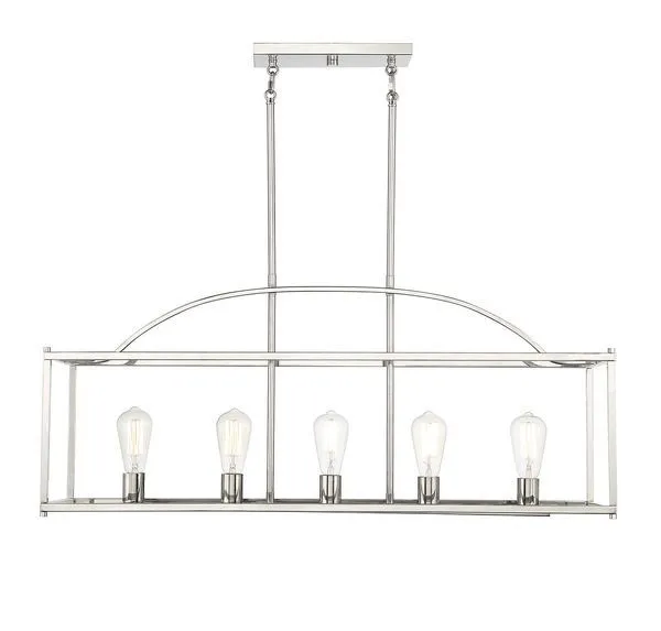 Product Image 1 for Palladian 5 Light Linear Chandelier from Savoy House 