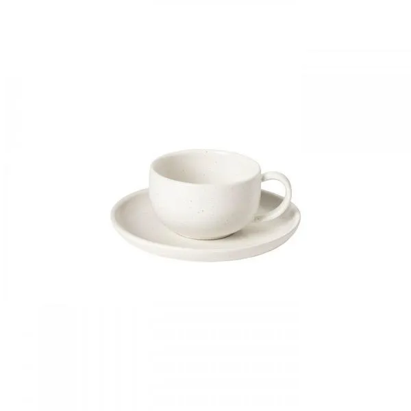 Product Image 1 for Pacifica Tea Cup And Saucer, Set of 6 - Salt from Casafina