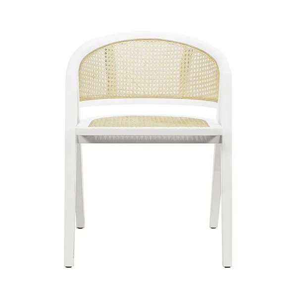 Product Image 1 for Aero Cane Barrel Back Dining Chair from Worlds Away