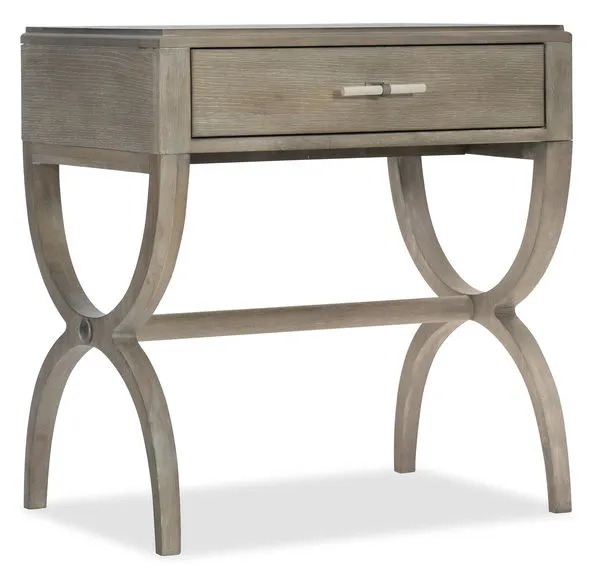 Product Image 1 for Affinity Veneer Grey Oak Leg Nightstand from Hooker Furniture