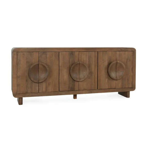 Product Image 1 for Vally 6-Door Natural Mango Wood Sideboard from Classic Home Furnishings
