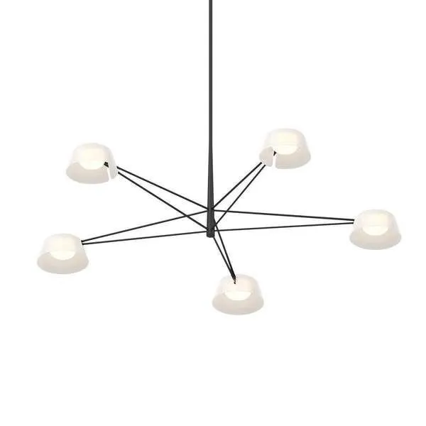 Product Image 1 for Ray Chandelier - W Configuration from Sonneman