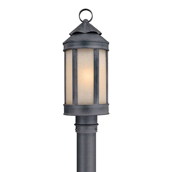 Product Image 1 for Andersons Forge 1 Light Post Lantern from Troy Lighting