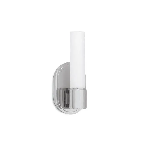 Product Image 1 for Dixon Glass Sconce Single - Polished Nickel from Regina Andrew Design
