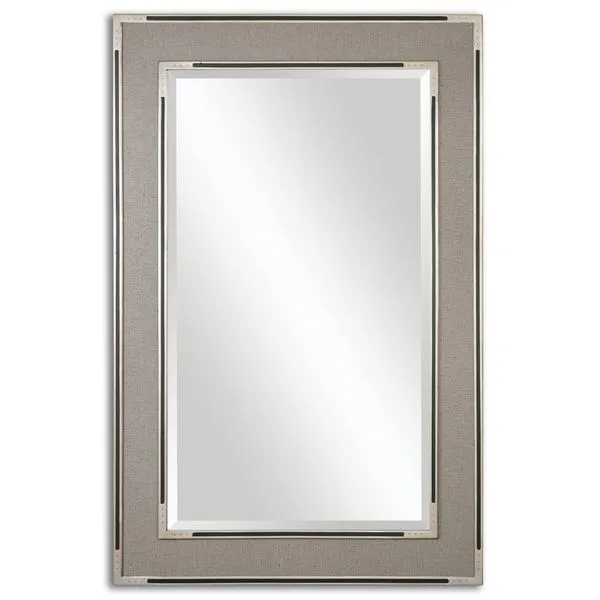 Product Image 1 for Uttermost Alfred Oversized Gray Tan Mirror from Uttermost