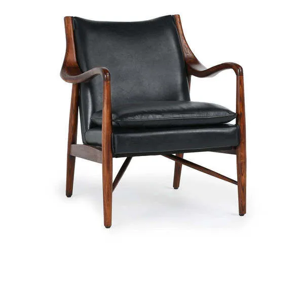 Product Image 1 for Kiannah Leather Club Chair from Classic Home Furnishings