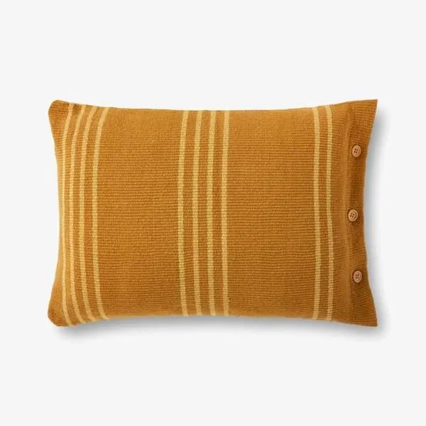 Product Image 1 for Classic Gold Striped Pillow from Loloi