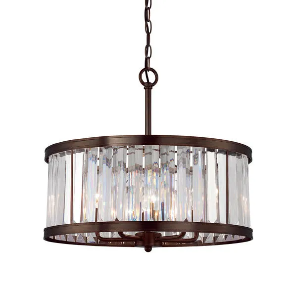 Product Image 1 for Tierney 5 Light Pendant from Savoy House 