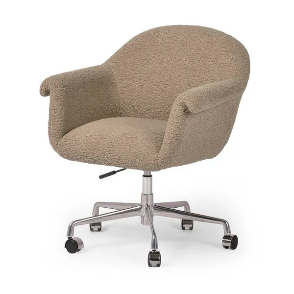 Product Image 1 for Suerte Sheepskin Desk Chair - Camel from Four Hands
