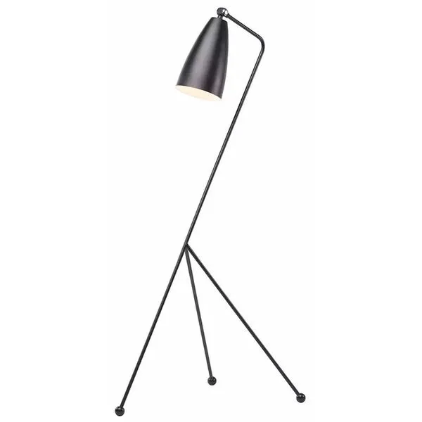 Product Image 1 for Lucille Floor Light - Black from Nuevo