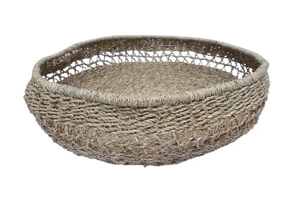 Product Image 1 for Seagrass Round Basket Natural (Set Of 2) from BIDKHome