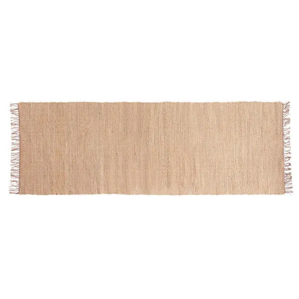 Product Image 1 for Blush Jute & Chenille Runner Rug With Fringe 96" from Creative Co-Op