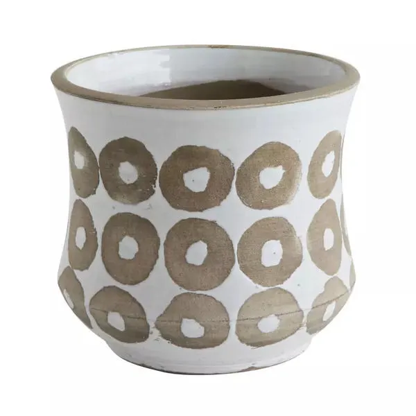 Product Image 1 for Emory Circles Planter from Creative Co-Op