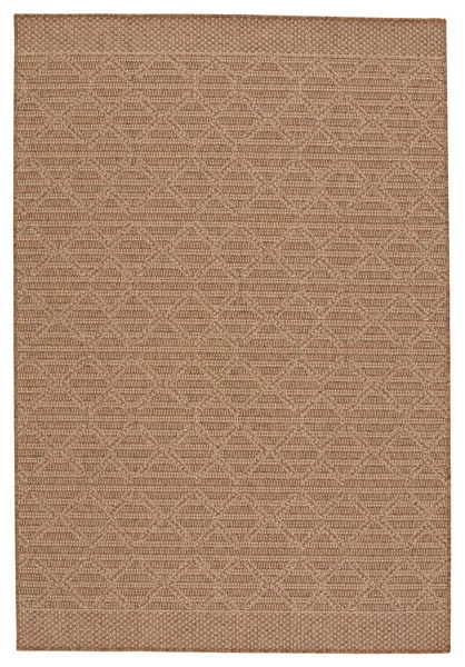 Product Image 1 for Vibe by Motu Indoor/ Outdoor Trellis Light Brown/ Beige Rug from Jaipur 