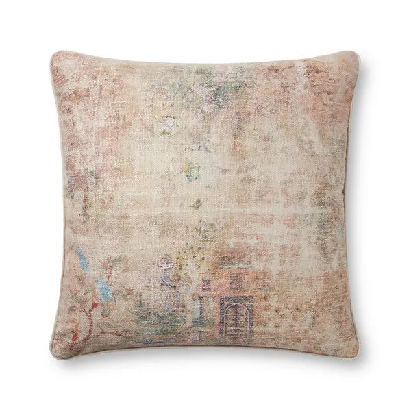 Product Image 1 for Palermo Beige / Multi Pillow from Loloi