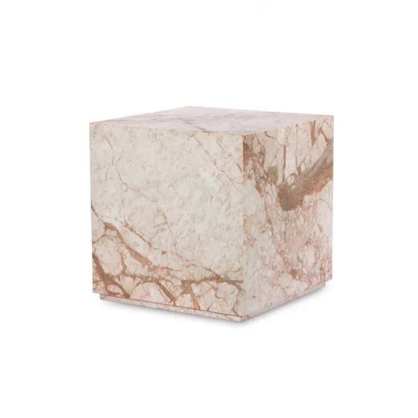 Product Image 1 for Modern Marble Plinth End Table from Four Hands
