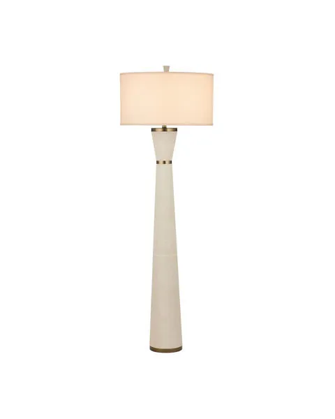 Product Image 1 for Galuchat Hourglass Floor Lamp from Currey & Company
